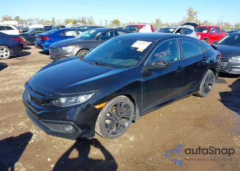 2021 Honda Civic Sport from USA, damaged, VIN 2HGFC2F85MH533958